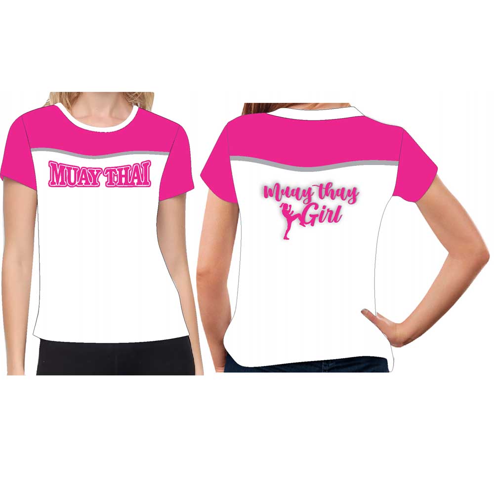 Camiseta Muay Thai Girl - Baby Look Feminina - Fb-2072B - Loja do Competidor
