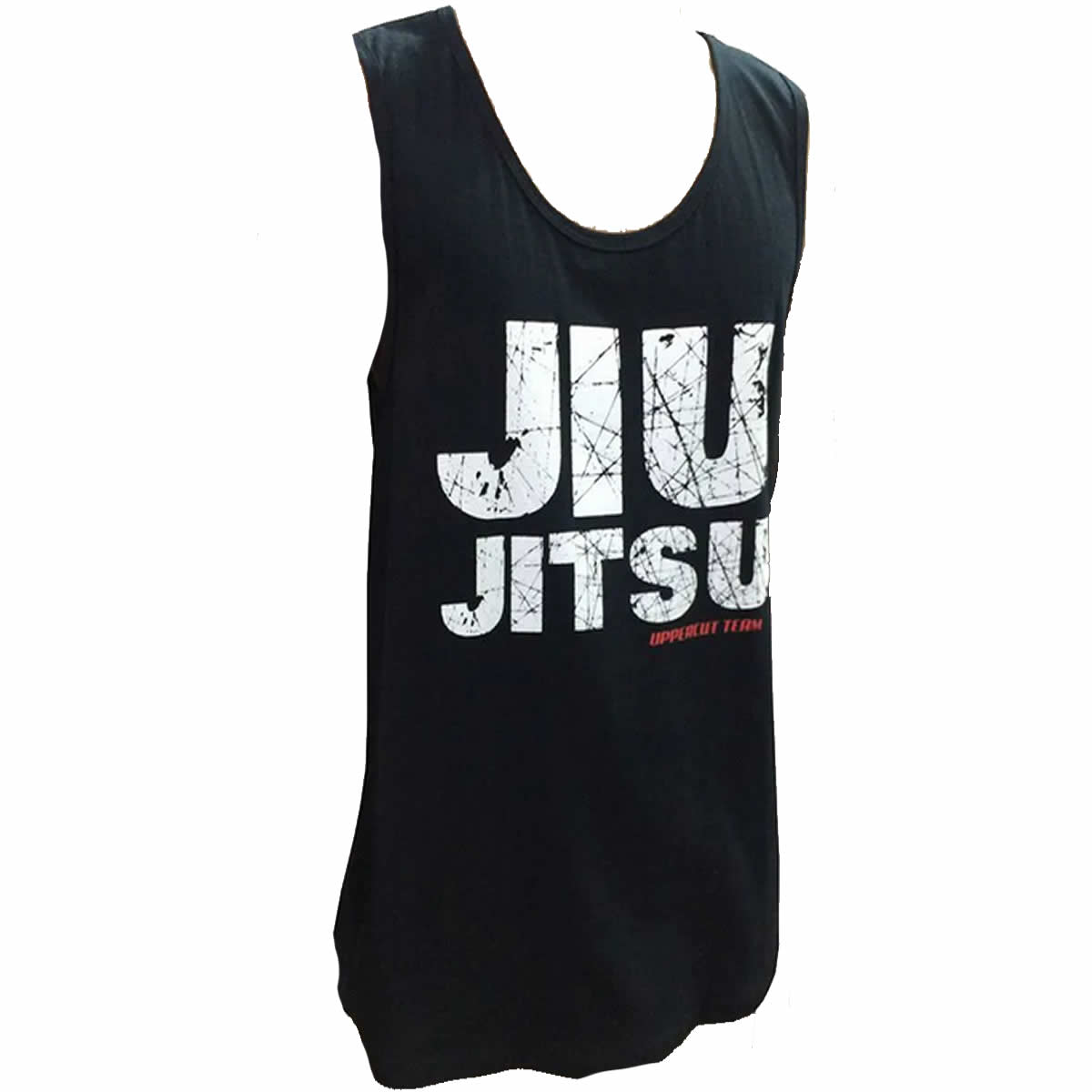 Camiseta Regata  Jiu Jitsu Uppercut Team - Preto/Branco - Uppercut