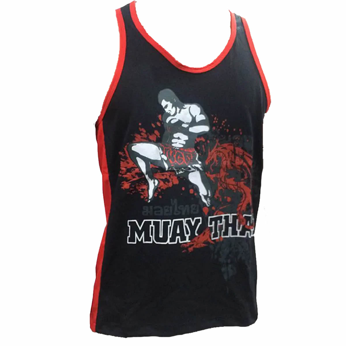 Camiseta Regata - Muay Thai Jumping Knee - Toriuk