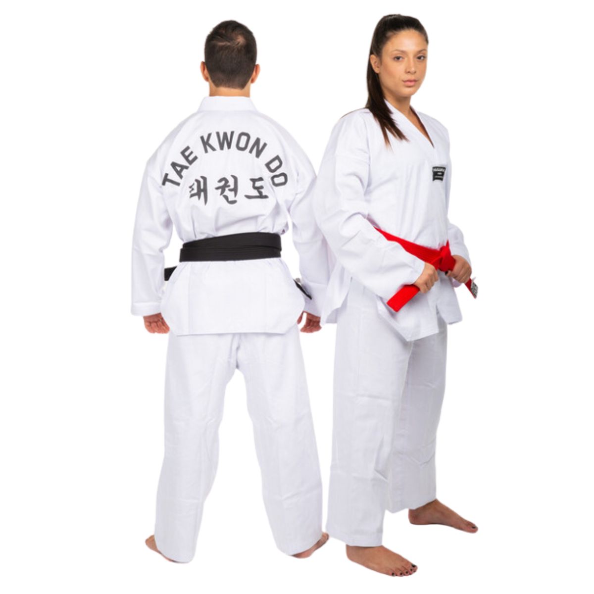 Dobok Kimono Taekwondo Reforçado com Faixa Infantil Haganah - Loja do Competidor