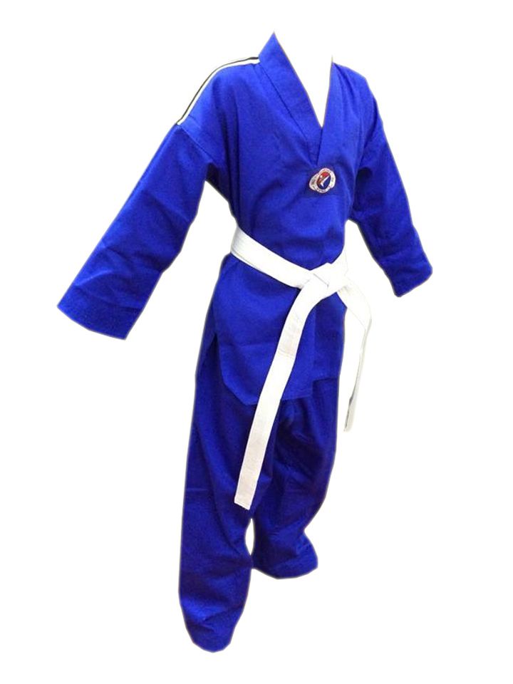 Dobok / Kimono Taekwondo - Brim Leve - Azul - Infantil - Sung Ja - Loja do Competidor