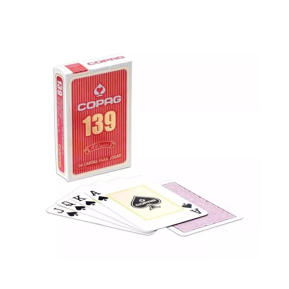 Jogo de Cartas Baralho Truco Poker- Blister 139 - Unid - Copag