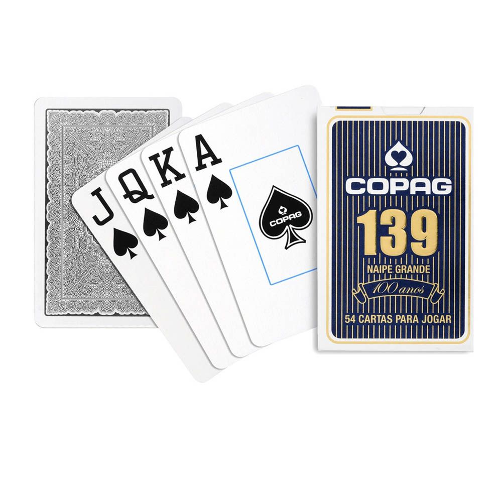 Kit 12 Baralhos Cartas de Truco Poker - Copag 139 - Couchê - Copag  - Loja do Competidor