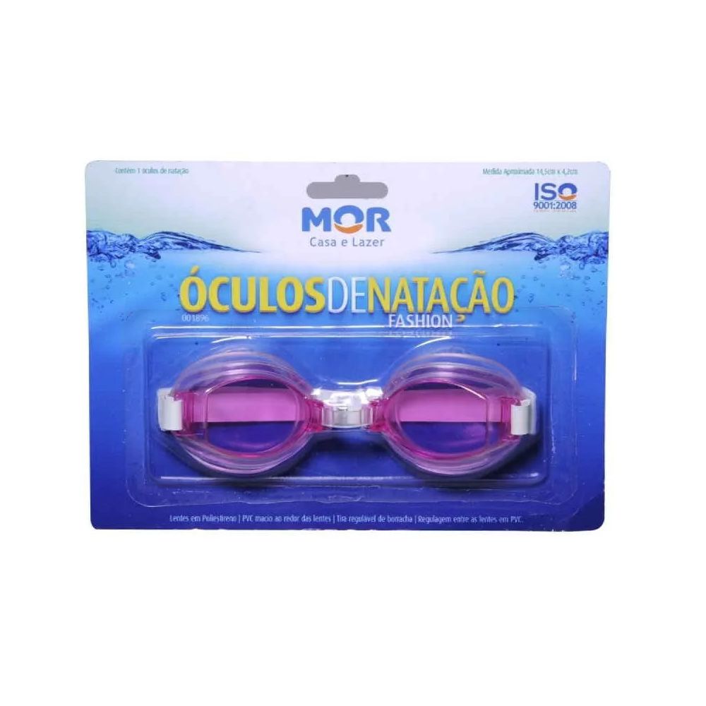 Óculos de Natação Fashion - Infantil - mod1896 -  MOR - Loja do Competidor