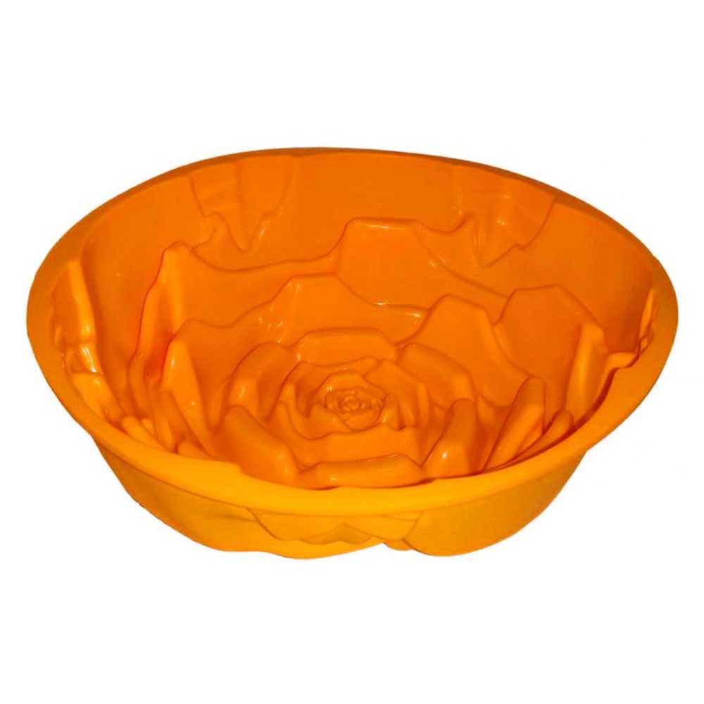 Forma de Silicone Rosa Flor Bolo Torta Sobremesa Doces Antiaderente Assadeira Cozinha Kit 2 Uni