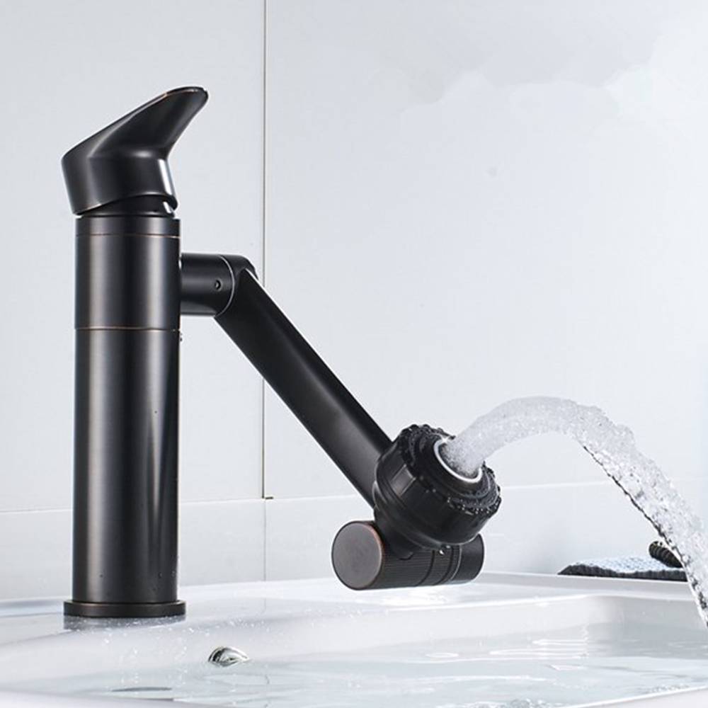 Torneira Luxo 360º Monocomando Banheiro Misturador Articulada Lavabo Lavatorio