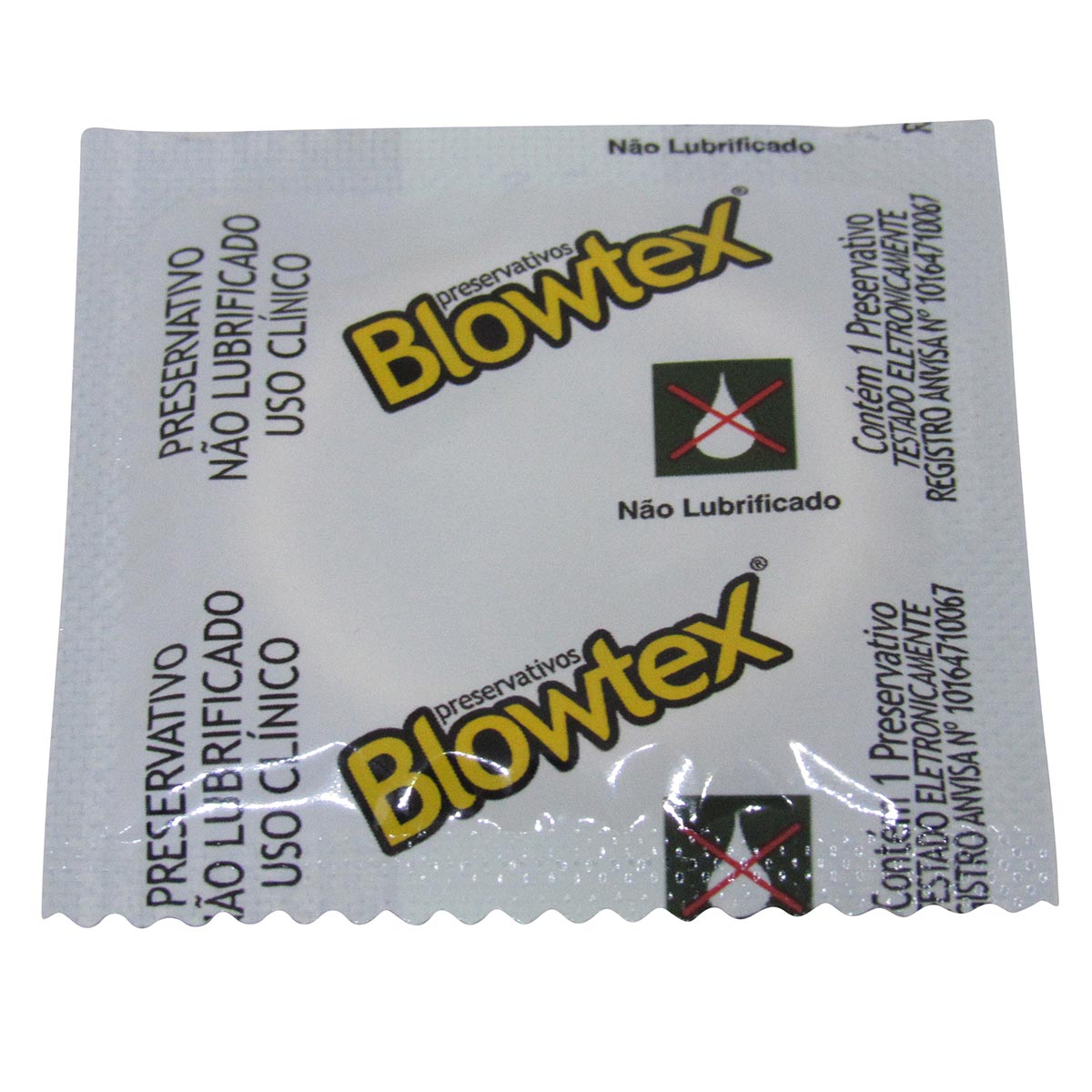 Preservativo Clínico Não Lubrificado 144un Blowtex kit 2 Caixas