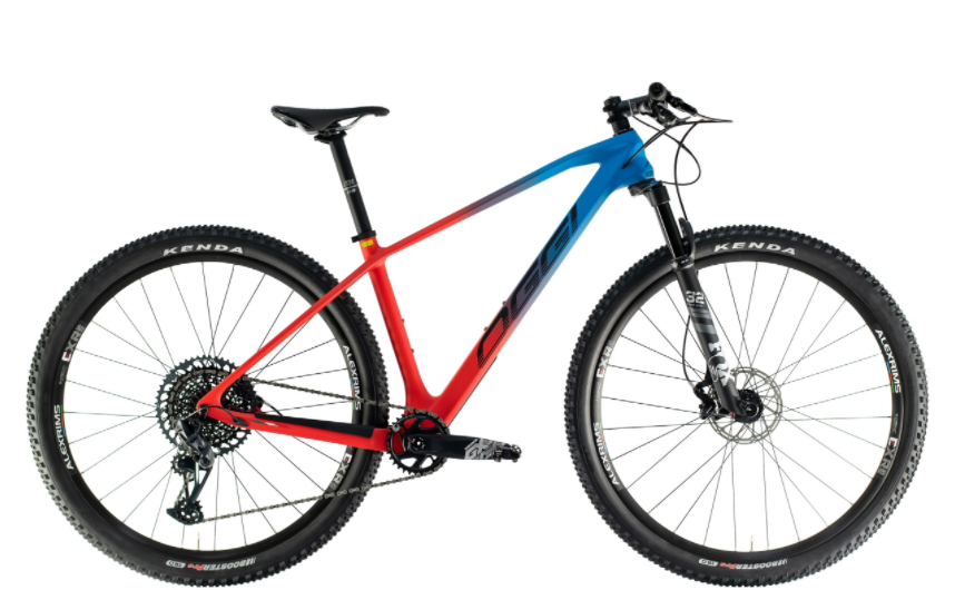 Bicicleta Oggi - Agile PRO GX 2021 - Vermelha e Azul