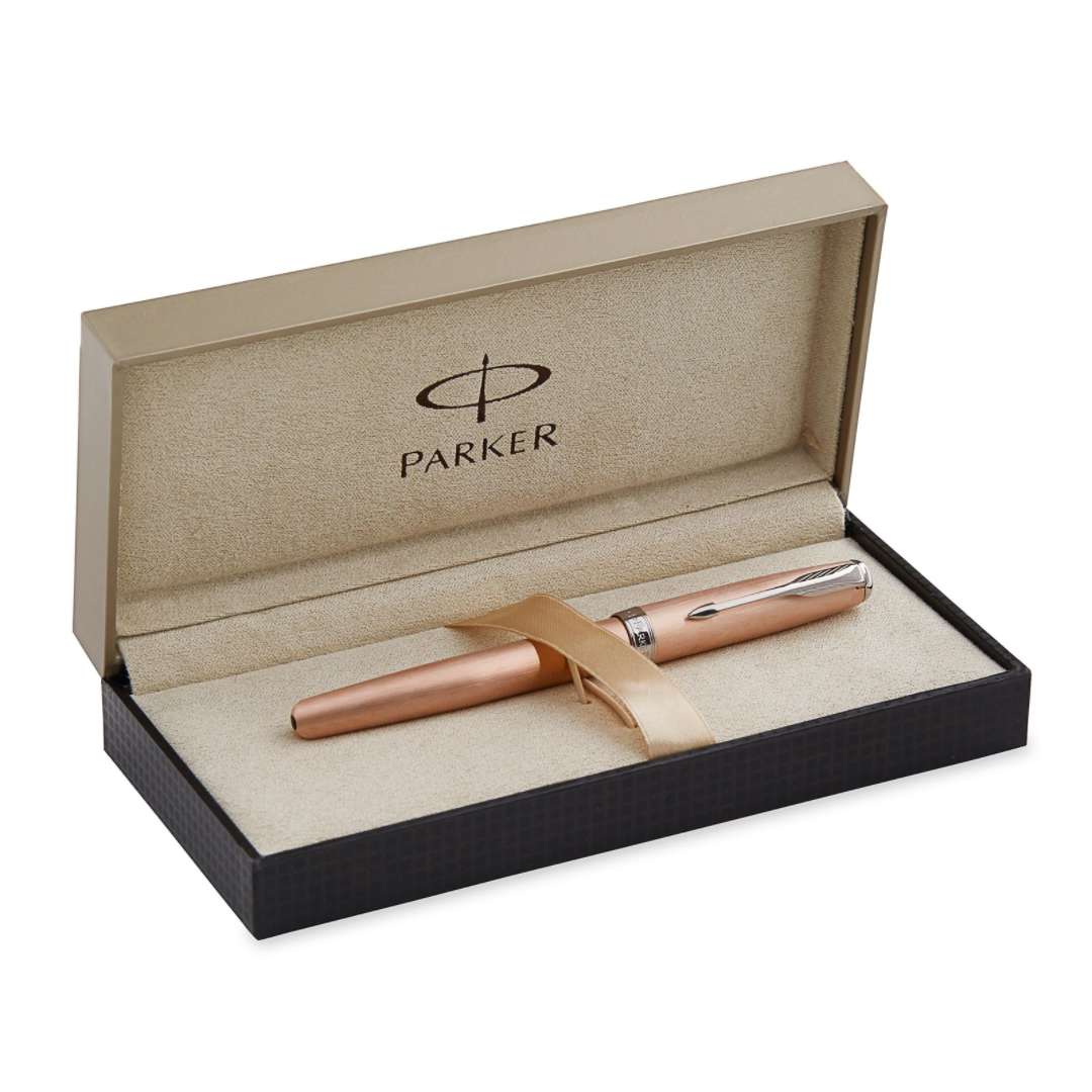 Caneta Roller Ball Parker Sonnet Ouro Rosa CT