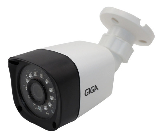 Câmera de segurança Bullet Giga Full HD 1080p Infra 20M 1/3 3,6mm IP66 GS0471A