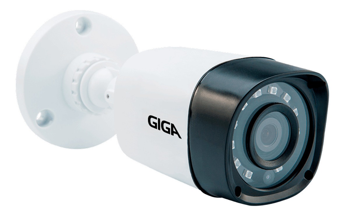 Câmera de segurança Bullet Giga Full HD 1080p Infra 20M 1/3 3,6mm IP66 GS0471A
