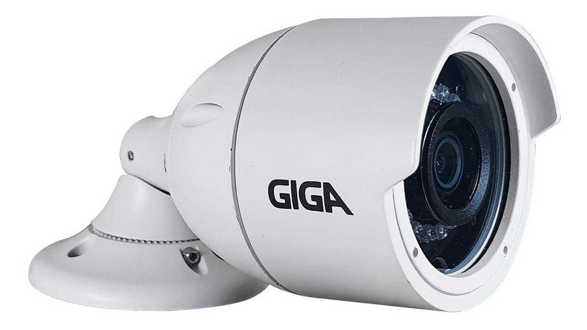 Câmera de Segurança Giga Bullet Orion Ultra HD 2K 5 Megapixels infra 30m 3,6mm ip66 GS0047