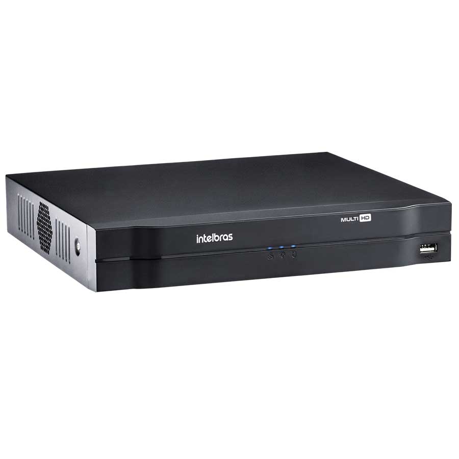 DVR Intelbras gravador digital de vídeo Multi Hd 4 canais 5 em 1 Mhdx-1104