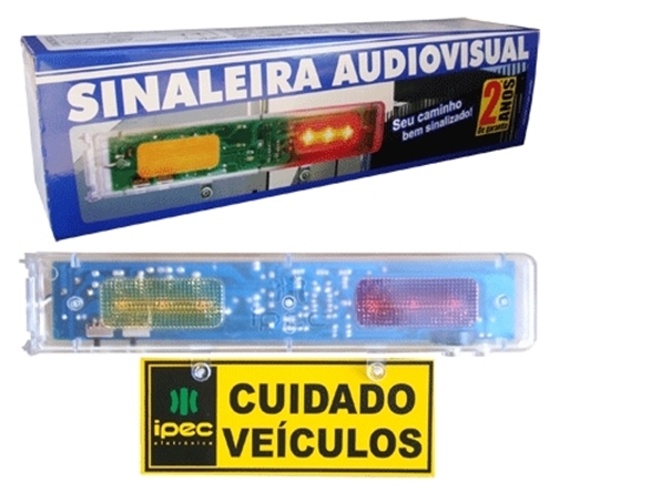 Sinaleiro audiovisual bivolt automático - Ipec