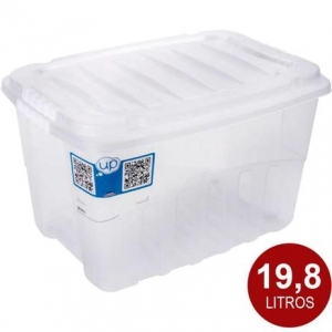 Caixa Organizadora Alta Gran Box 19,8L - Plasutil