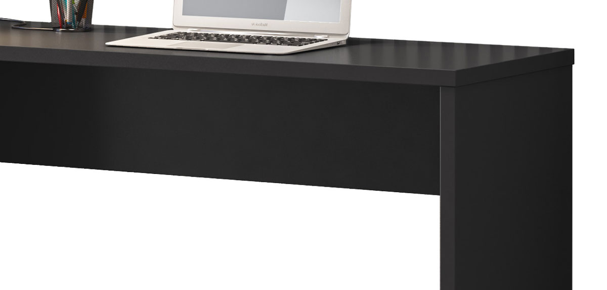 Mesa para Computador Office Zínia Preto - MoveisAqui