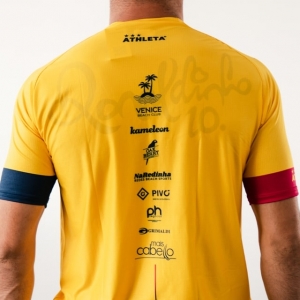 Camiseta Athleta CBFUT Amarela