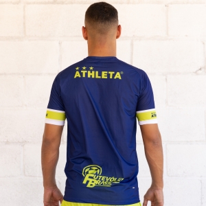 Camiseta Athleta Jogo Futevolei Brasil - Azul