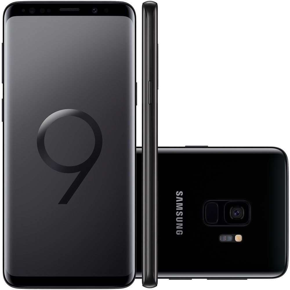 Celular Samsung Galaxy S9 Sm-G9600| Ds 128Gb| 4Gbram| 5,8Quad-Hd| 4G| 12Mp| Preto