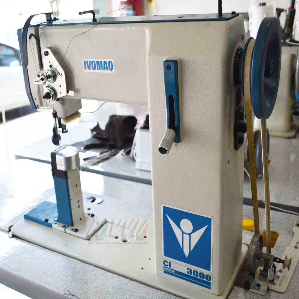 Máquina de costura de coluna IVOMAQ CI 3000 - 1I transporte Simples   - Pavvia, tudo para a sua confecção!