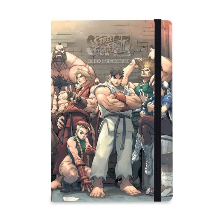 Caderno de Notas Street Fighter