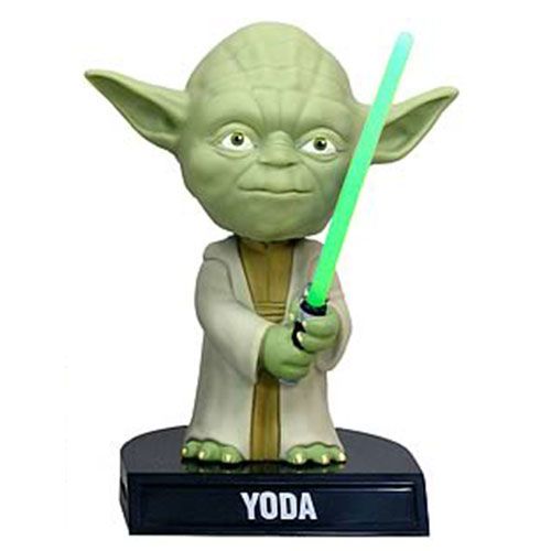 Mestre Yoda - Bobble Head Star Wars - Funko Wacky Wobbler