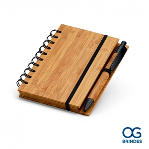 Caderno Bambu Personalizado - 93486