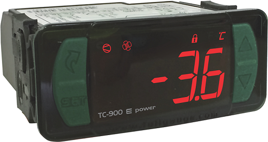 Controlador Refrigeração Degelo Tc 900 e Power 110/220v ou 12/24v