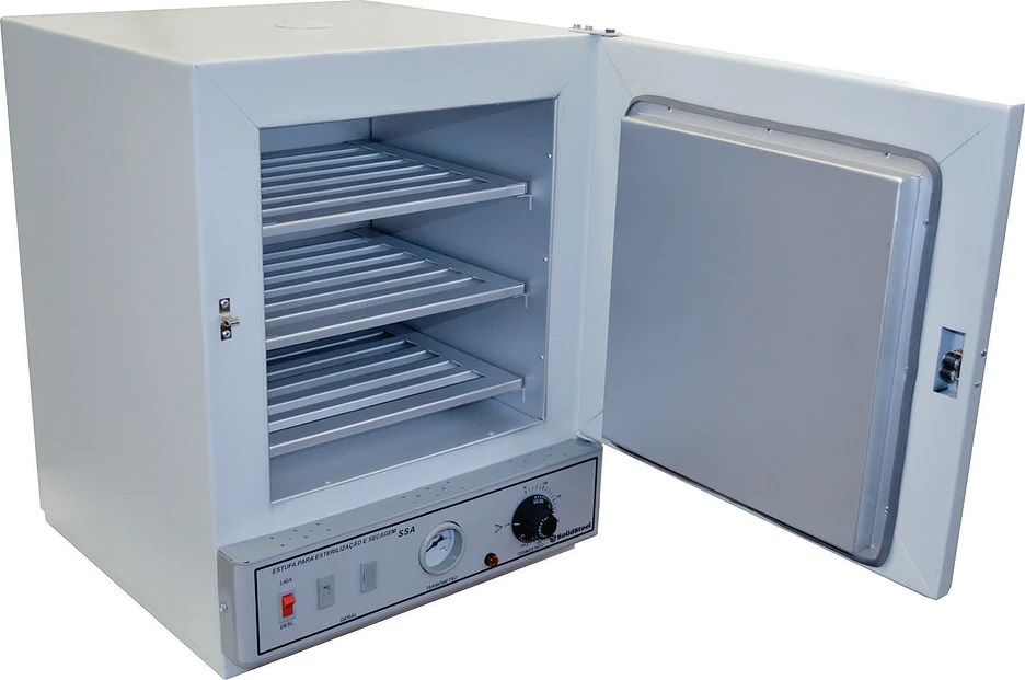 Estufa de Esterilização e Secagem, Temperatura de 50° à 250°C, Interior em inox, Analógica, Disponíveis de 11 a 280 Litros ? Modelo: SSAI