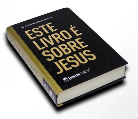 Bíblia - Este livro é sobre Jesus  - Loja Amo Família