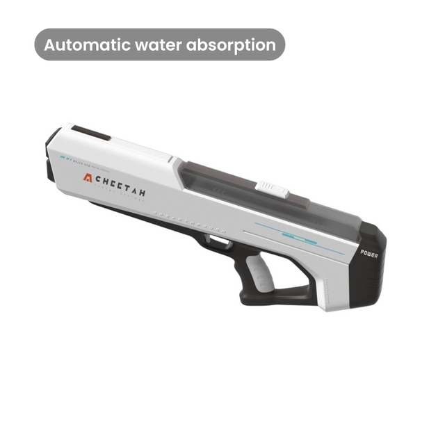 Arma Pistola de Agua Elétrica Electric Water Gun Branca -  Absorption - MKP