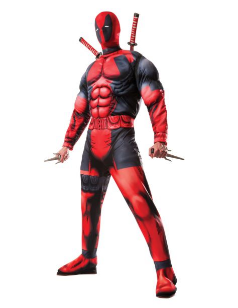 Fantasia Deadpool Muscle: Marvel - Rubies Costume - CD