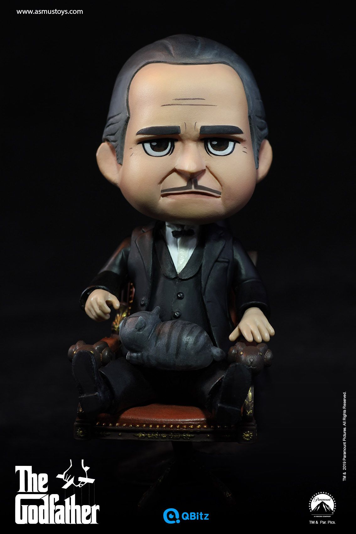 PRÉ VENDA: Action Figure Vito Corleone (QBitz): O Poderoso Chefão (The Godfather) - Asmus Toys