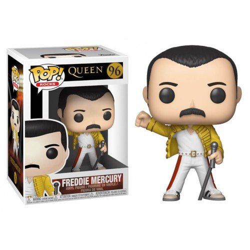 Funko Pop! Freddie Mercury (Wembley): Queen (Rock) #96 - Funko