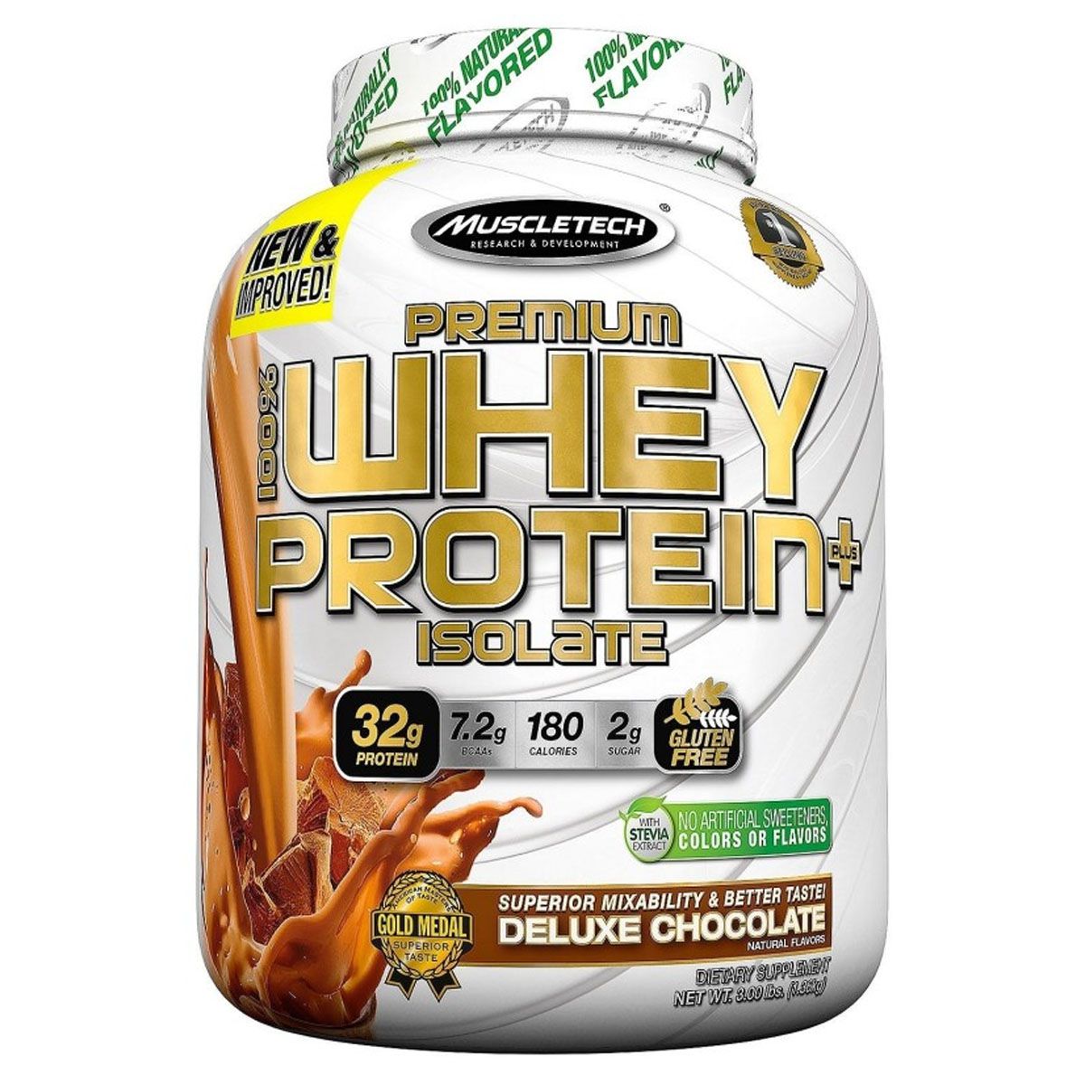 100% Premium Whey Protein 1,3kg - Muscletech 	