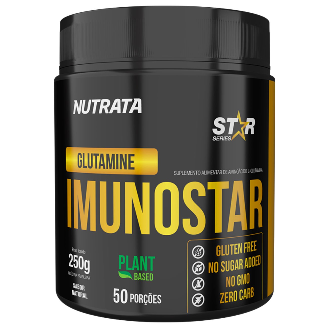 Glutamina Imunostar Star Series 250g - Nutrata