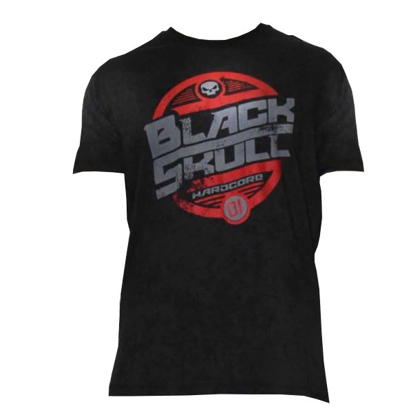 T-Shirt Motor - Preto - Black Skull