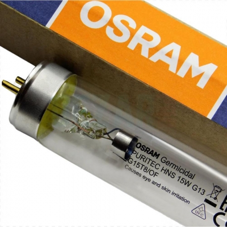 Cod.G004 - Lâmpada Germicida UV-C OSRAM G13 T8 HNS 15W