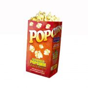 Embalagens de Cinema Sacos Para Pipoca SOS - POP (Médio) - Pacote c/ 25 - 100 - 500 un