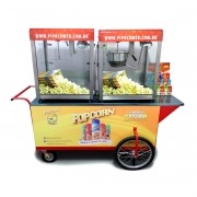 Micro Franquias - Popcorn - Carrinho móvel com Máquina Popcorn Arenas MPG