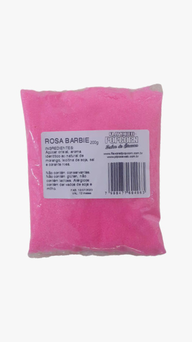 Caramelo para Pipoca Doce - Rosa Barbie 200g