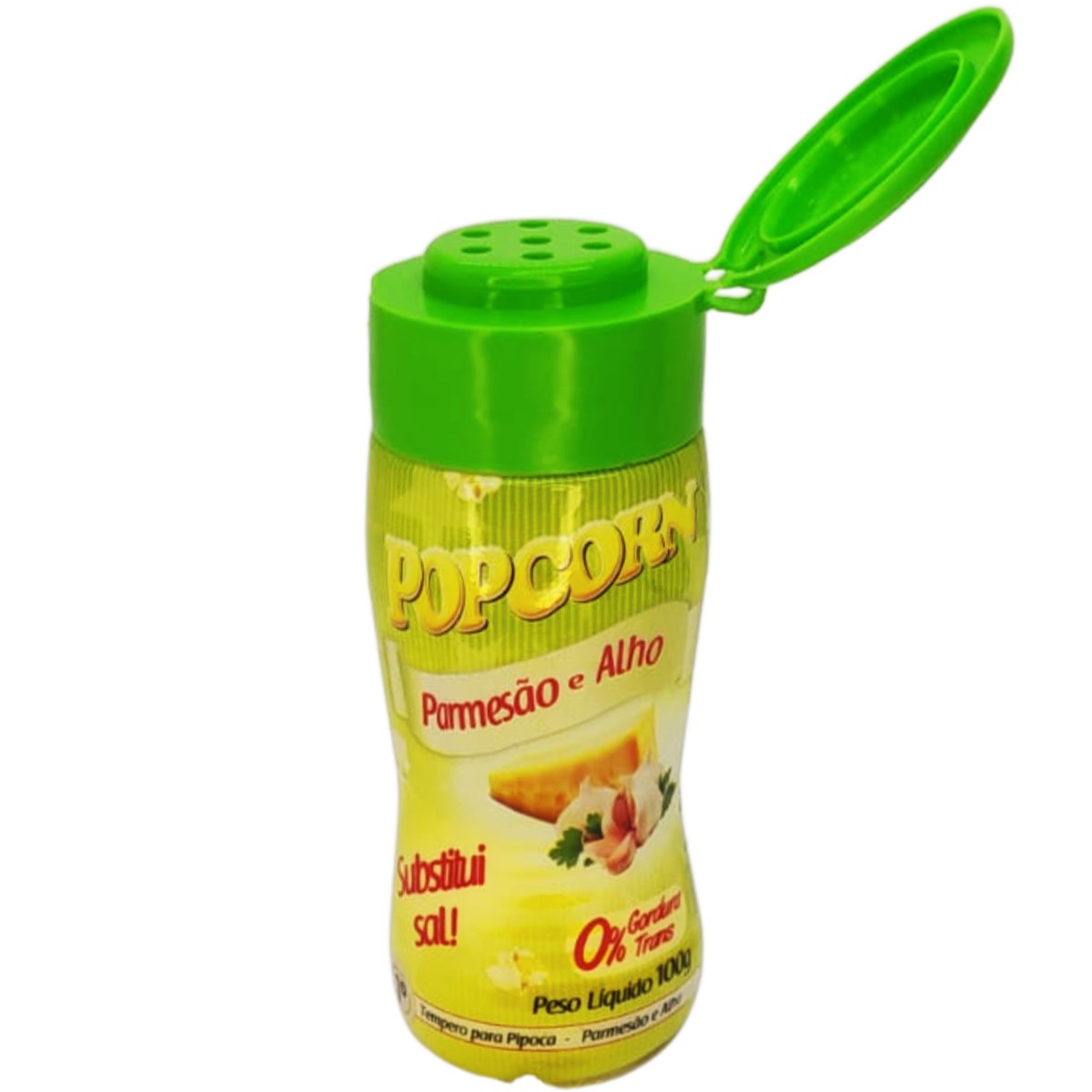Combo 3 Temperos Para Pipoca Popcorn Sabores - Parmesão e Alho, Pimenta e Limão e Queijo Nacho