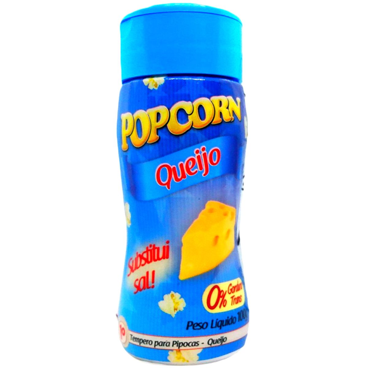 Combo Tempero Para Pipoca Popcorn 3 Sabores - Manteiga, Queijo e Parmesão e Alho