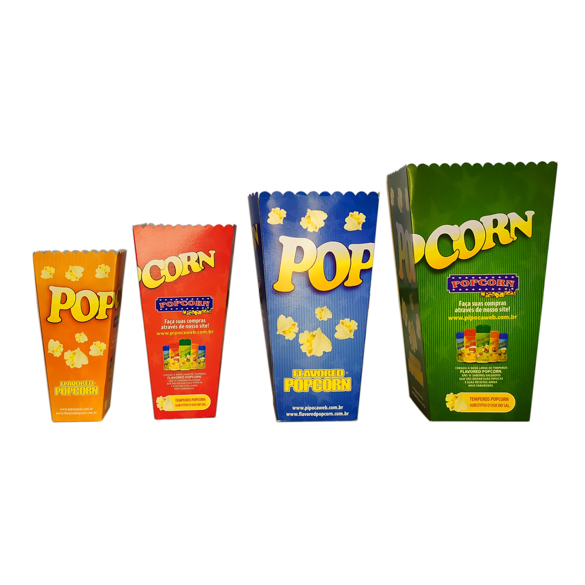 Embalagem Popcorn Caixinha Box - POP (M)
