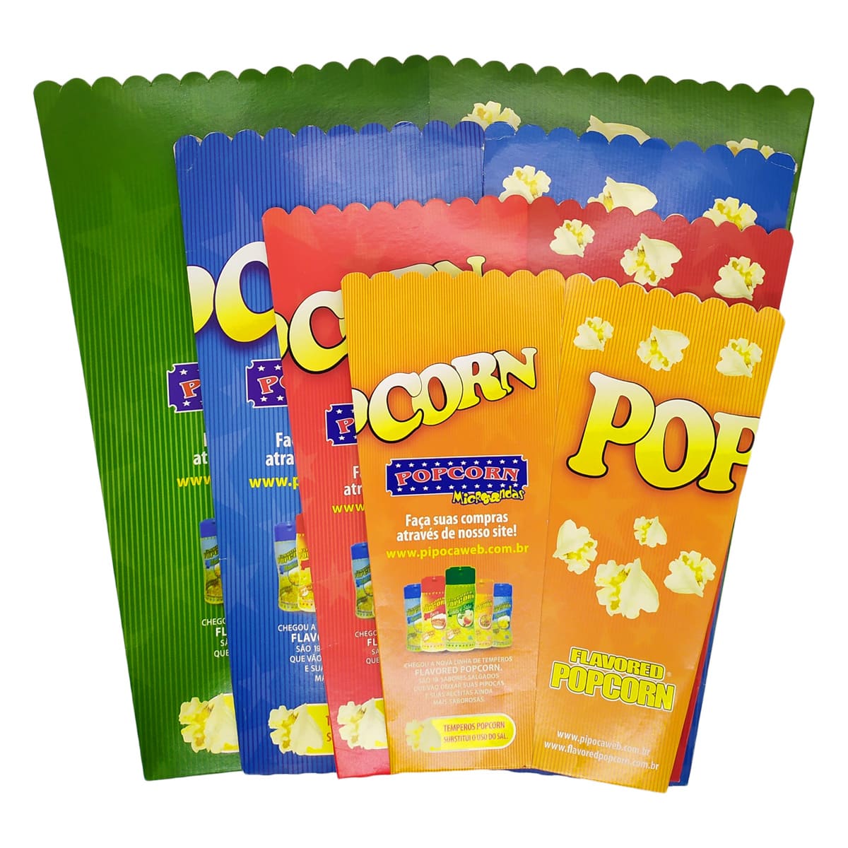 Embalagem Popcorn Caixinha Box - Super (G)
