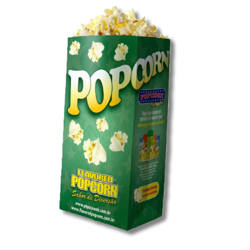 Embalagem Popcorn Sacos SOS - Mega (GG / Tamanho Família)