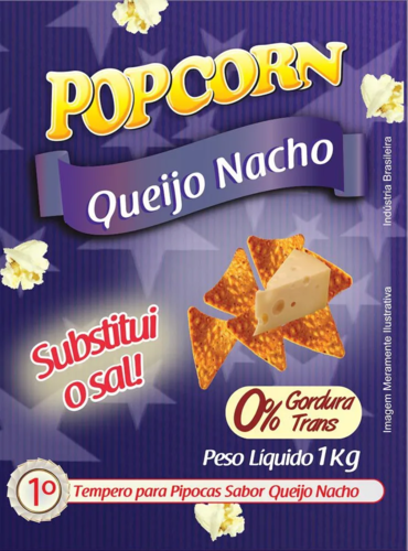 Tempero para Pipoca - sabor Queijo Nacho 100g