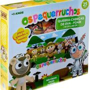 Brinquedo Quebra Cabeça Infantil em EVA com 25 peças grandes - Os Pequerruchos Safari