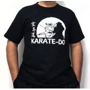 Camiseta Karate Samurai Preta