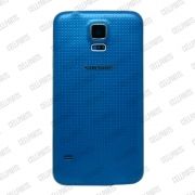 Carcaça Samsung G900 S5 c/ Alto Falante e Botões Laterais Azul